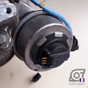 Connecteur électrique cassé sur clapet de décharge turbo
