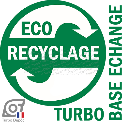 Proposés sur base échange, les turbos de TURBO-DEPOT offrent 2 avantages majeurs : un éco-recyclage des produits qui peuvent être réutilisés avec les mêmes niveaux d’exigence que les neufs et un meilleur positionnement de prix par rapport à des produits neufs. Tout le monde y gagne : la planète et votre porte-monnaie !