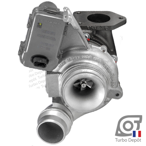 Turbo TR11218W pour IHI TURBO 9VB01, RHV4-T39 face 1, sur BMW 116d (F20/F21) (2011 à ce jour) 2.0 DIESEL 116cv, BMW 118d (F20/F21) (2011 à ce jour) 2.0 DIESEL 136/143cv, BMW 218d (F22/F23) (2014 à ce jour) 2.0 DIESEL 143cv, BMW 316d (F30/F31/F34) (2012 à 2018) 2.0 DIESEL 116cv, BMW 318d (F30/F31/F34) (2012 à 2018) 2.0 DIESEL 136/143cv, BMW 418d (F36) (2013 à ce jour) 2.0 DIESEL 143cv, BMW X1 (E84) 1.6d (2009 à 2015) 2.0 DIESEL 116cv et BMW X1 (E84) 1.8d (2009 à 2015) 2.0 DIESEL 136/143cv