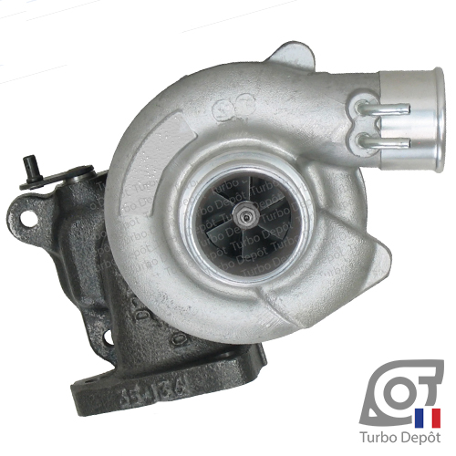 Turbo TR10561Z pour MITSUBISHI 49135-02100, 49135-02110, face 1 sur MITSUBISHI L200 (1998 à 2006), MITSUBISHI PAJERO (1991 à 2000) et MITSUBISHI PAJERO SPORT (1996 à 2008) DIESEL 2.5 D 100cv, MR212759, MR224978, DMX125025