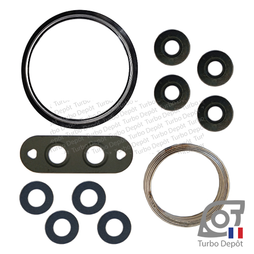 Pochette de joints PJ288Y pour remontage turbo BORGWARNER 5438-970-0003, 5438-970-0009, 5438-970-0011, 5438-970-0013, 5438-970-0021, 5438-970-0031, face 1 sur OPEL ASTRA (2009 à 2015), OPEL ASTRA (2015 à ce jour), OPEL INSIGNIA (2008 à 2017), OPEL INSIGNIA (2017 à ce jour), OPEL MOKKA (2013 à 2019) et OPEL ZAFIRA (2011 à 2019) DIESEL 1.6 CDTI 110/120/134/136cv, 860492, 860995, 861036, 861075, 861097, 55486151, 55493250, 55506594, 55589342, 55598494, 95519815, 95521347, 95526763