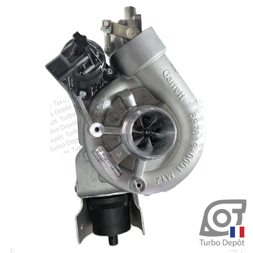 Turbo TR10588M pour GARRETT 899306-5003S, 899306-5004S, face 1 sur RENAULT MASTER (2010 à 2024) DIESEL 2.3 dCi 180/190cv, RENAULT ALASKAN (2017 à ce jour) DIESEL 2.3 dCi 160/190cv, NISSAN INTERSTAR (2010 à 2024) DIESEL 2.3 dCi 136/160/190cv, NISSAN NAVARA (2014 à ce jour) DIESEL 2.3 dCi 160/190cv, MERCEDES X250d (2017 à 2020) 2.3 CDI DIESEL 160/190cv, OPEL MOVANO (2010 à 2020) 2.3 CDTI DIESEL 180/190cv, 144116091R, 14411-6091R, 144118706R, 14411-8706R, 1440100Q0J, 14401-00Q0J