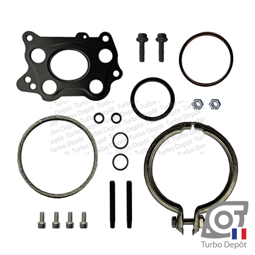 Pochette de joints PJ294E pour turbo BMTS 40007869, 40008237, 11658631700, 11659488206, face 1 sur BMW 116i (2019 à 2024) 1.5 ESSENCE 109cv, BMW 118i (2019 à 2024) 1. 5 ESSENCE 136/140cv, BMW 216i (2014 à 2021) 1.5 ESSENCE 109cv, BMW 218i (2014 à 2021) 1.5 ESSENCE 136/140cv, BMW X1 xDrive 25 e Plug-in-Hybrid (2015 à 2022) 1.5 HYBRID 220cv, BMW X2 sDrive 18 i (2018 à 2023) 1.5 ESSENCE 136/140cv, MINI ONE (2015 à 2023) 1.5 ESSENCE 75/102cv, MINI COUNTRYMAN (2017 à 2023) 1.5 ESSENCE 102cv, 8631700, 9488206, 11658631700, 11659488206