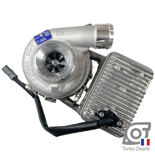 Turbo TR11613A pour BORGWARNER 1155-970-8004, face 1 sur JCB 444/448 moteur 4.8 Diesel 129kW à 2.200tr/mn, 32006178, 320/06178, 320/06178-1