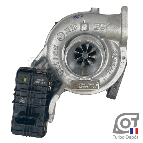 Turbo TR11623P pour GARRETT 832642-0003, 832642-0005, 832642-0006, face 1 pour FIAT DUCATO (2006 à ce jour) 2.3 D 120/140cv, 55266080, 55282310, 71797208, 71797237, 832642-5003S, 832642-5005S, 832642-5006S, 832642-9003S, 832642-9005S, 832642-9006S