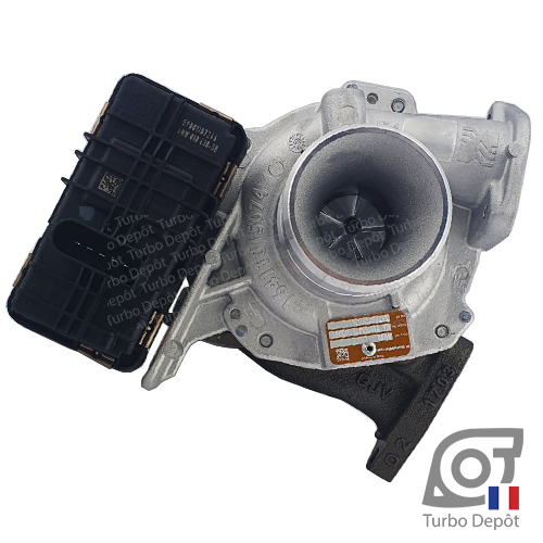 Turbo TR11591U pour BORGWARNER 5438-970-0028, face 1 sur ALFA-ROMEO GIULIETTA (2010 à 2020) DIESEL 1.6 JTDM 116/120cv, FIAT 500L (2012 à ce jour) DIESEL 1.6 D Multijet 114/120cv, FIAT 500X (2014 à ce jour) DIESEL 1.6 D Multijet 114/120cv, FIAT DOBLO (2010 à ce jour) DIESEL 1.6 D Multijet 95/100/105/120cv, FIAT TIPO (2015 à 2023) DIESEL 1.6 D Multijet 114/120cv, JEEP COMPASS (2016 à ce jour) DIESEL 1.6 CRD 120cv, JEEP RENEGADE (2014 à ce jour) DIESEL 1.6 CRD 120cv, 46343489, 46346550, 71797377, 71798822
